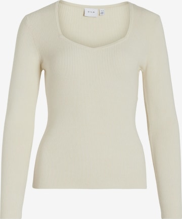 Pull-over VILA en beige : devant