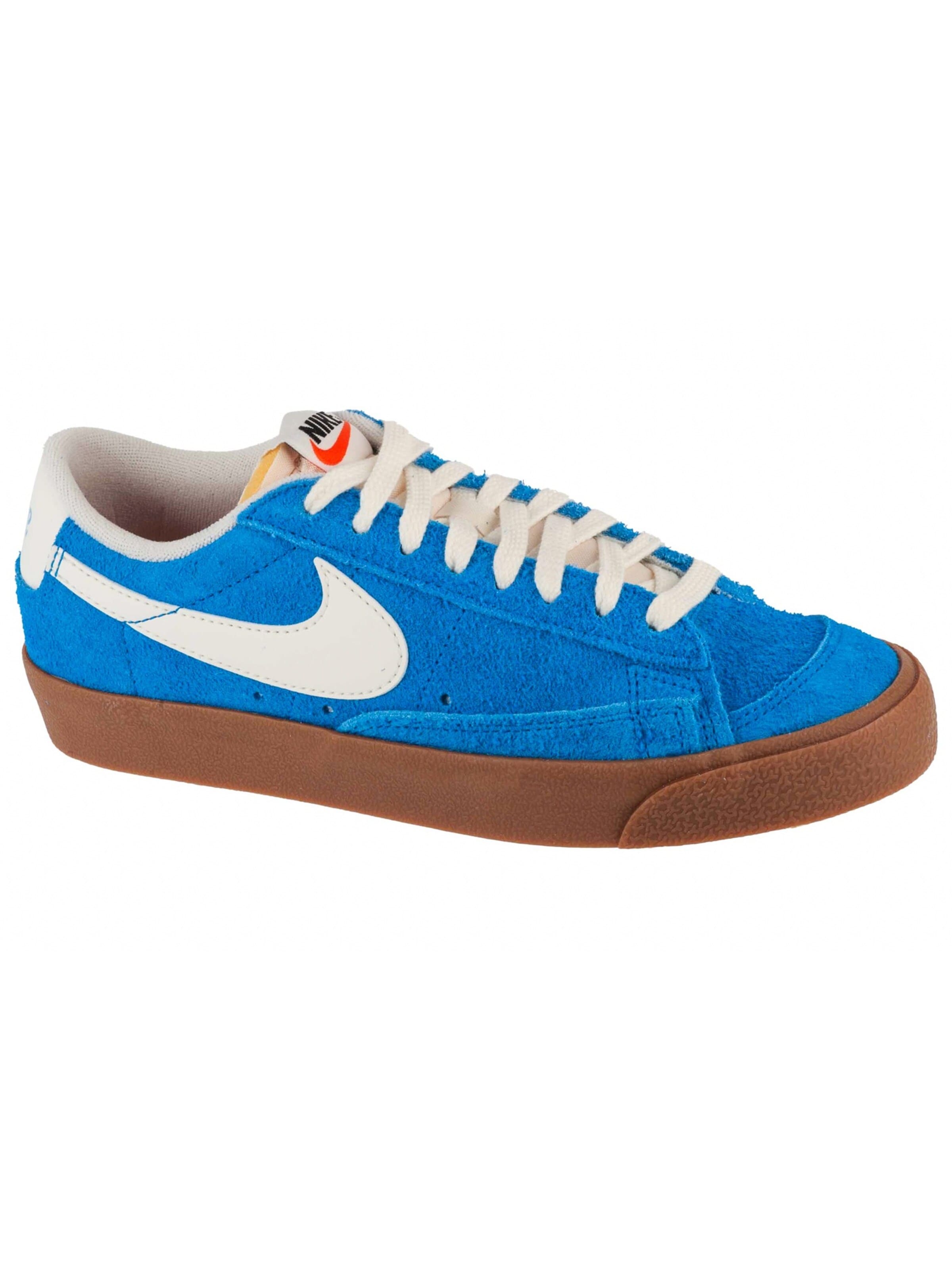 Nike Sportswear Platform trainers 'Blazer '77 Vintage' in Blue: front