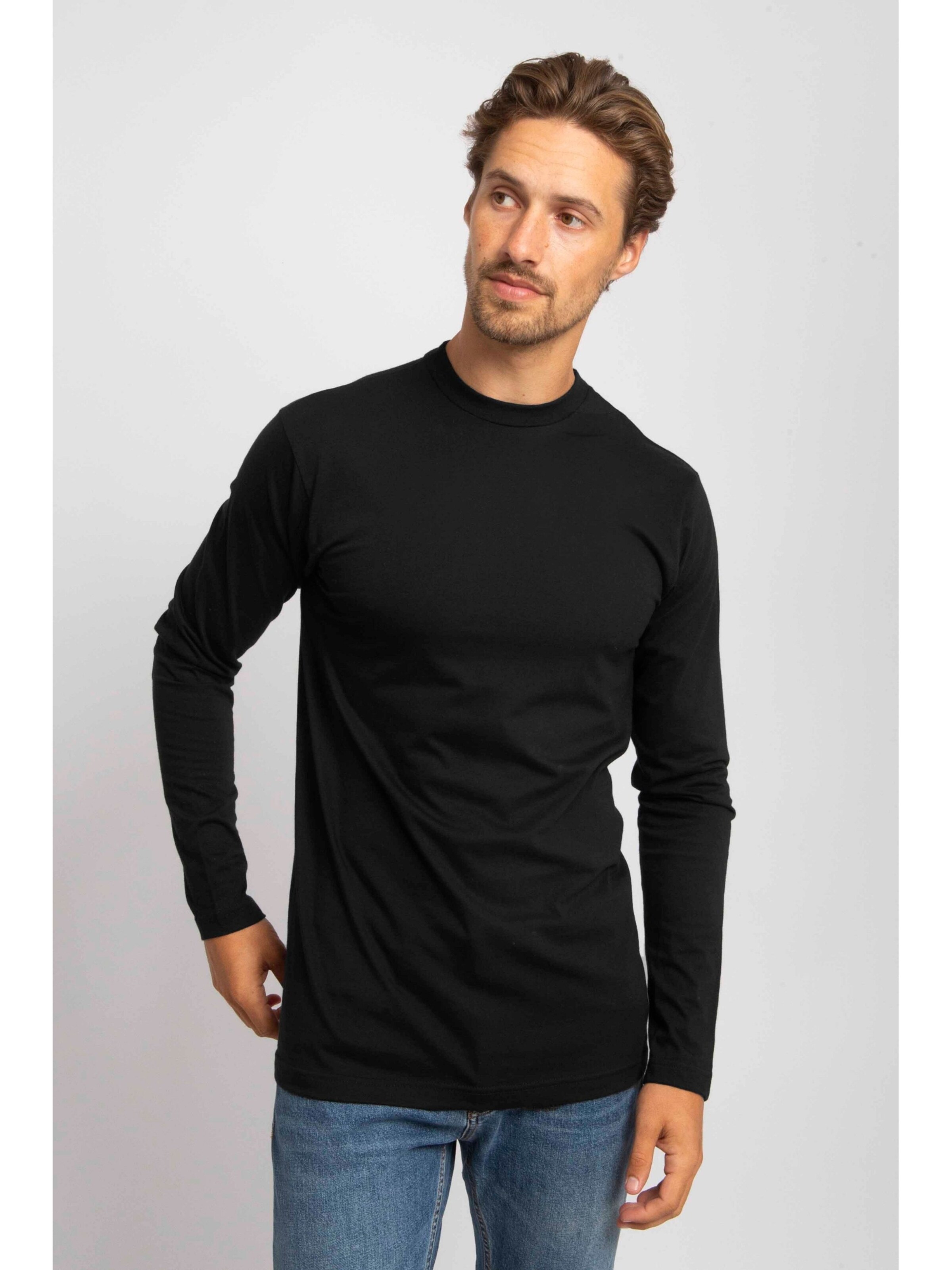 alan red Shirt 'Virginia' in Black