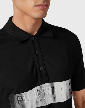 Plein Sport Shirt 'Silver Brush' in Black