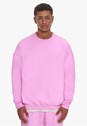 Sweat-shirt Dropsize en rose : devant