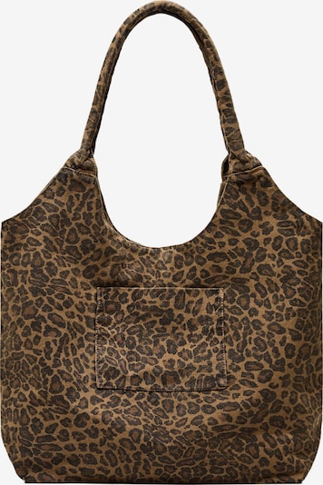 Bershka Ostoskassi värissä suklaa / mokka / musta, Tuotenäkymä