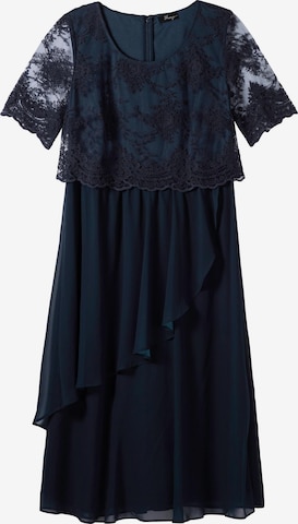 SHEEGO Abendkleid in Blau: predná strana