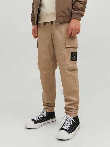 Jack & Jones Junior Regular Broek in Beige: voorkant