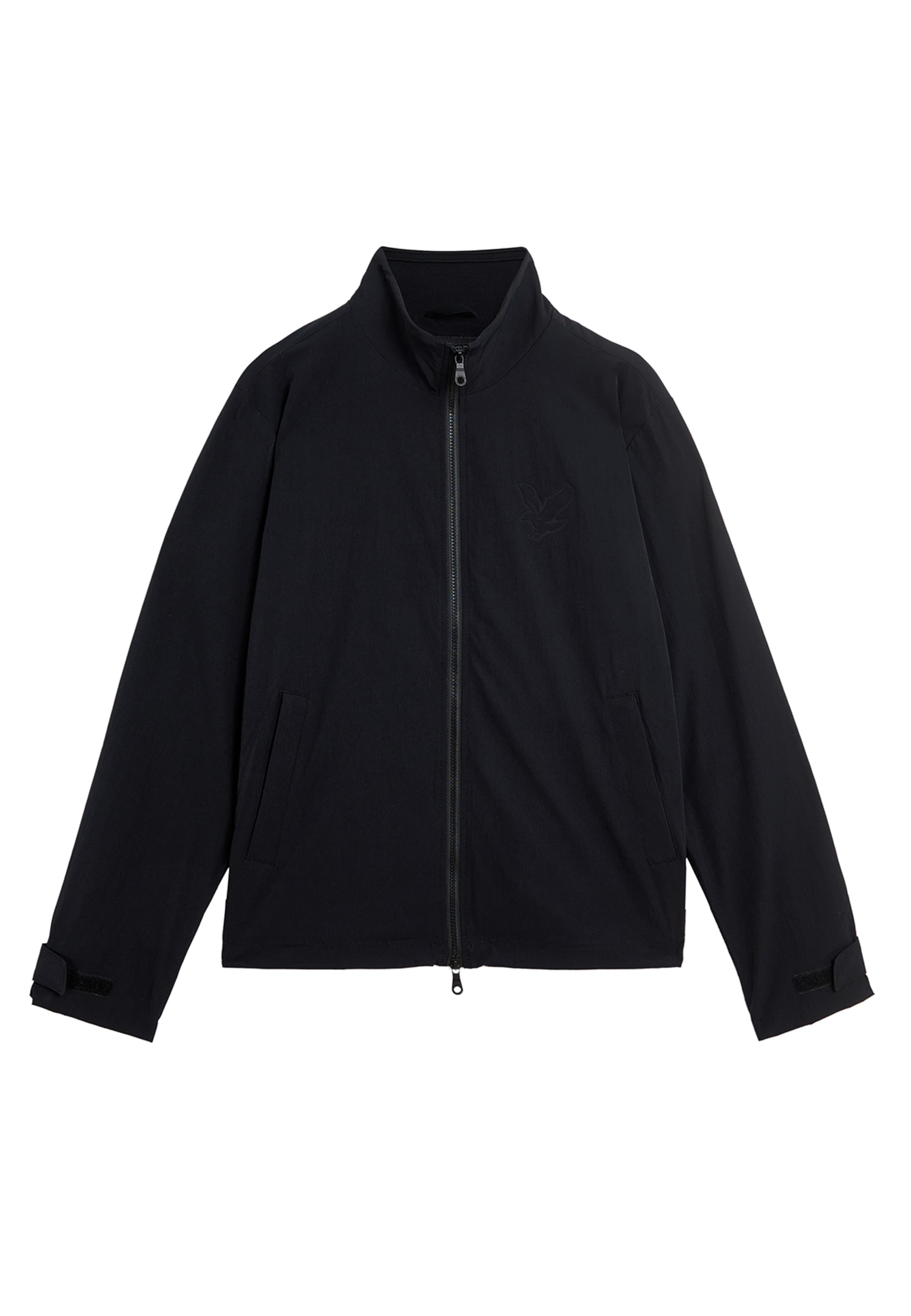 Lyle & Scott Functionele jas 'Keyline' in Zwart: voorkant