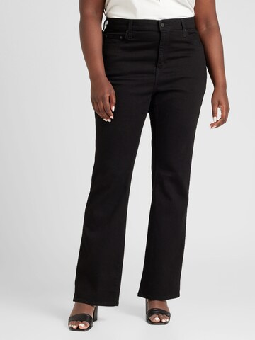 Levi's® Plus Bootcut Jeans '725™ High Rise Bootcut Jeans ' in Schwarz: Vorderseite