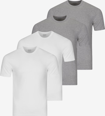 Ragman Onderhemd 'Basic' in Zilver: voorkant