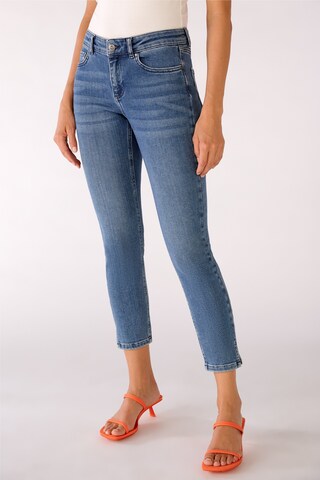 OUI Skinny Jeans in Blauw: voorkant