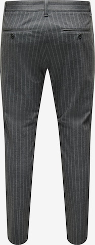 Only & Sons Slim fit Chino trousers 'MARK' in Grey