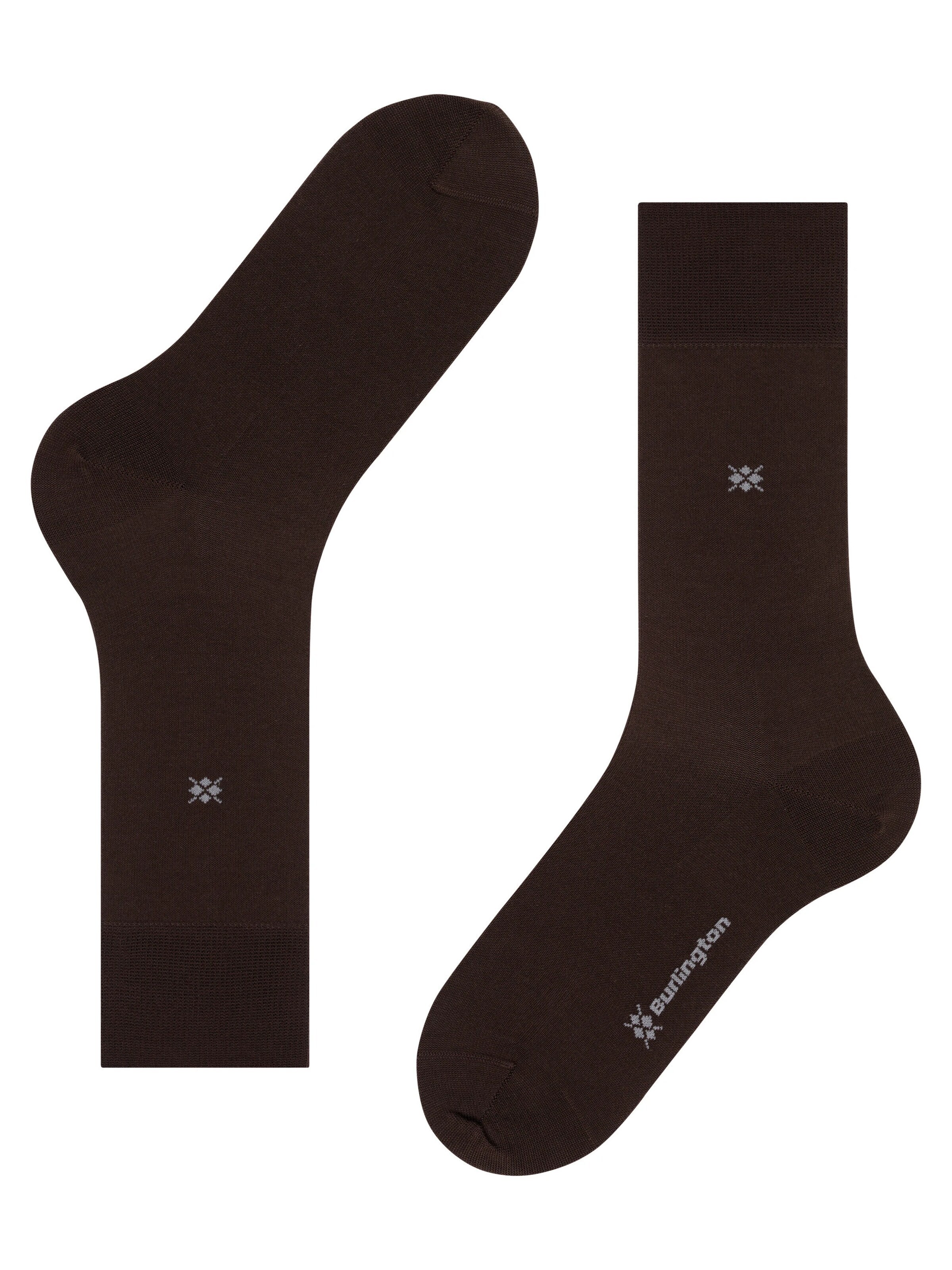 BURLINGTON Socks 'Dublin' in Brown