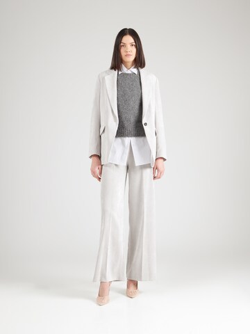 DRYKORN Wide leg Pleated Pants 'BEFORE' in Beige