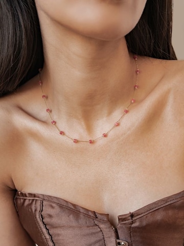 Hey Happiness Ketting 'Coral Glow' in Goud