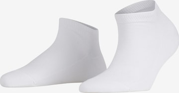 FALKE Ankle Socks 'Family' in White: front