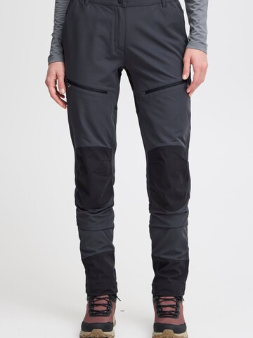 North Bend Regular Weatherproof pants 'Avalina' in Grey: front