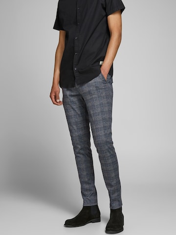 JACK & JONES Trousers 'Marco Phil' in Grey: front