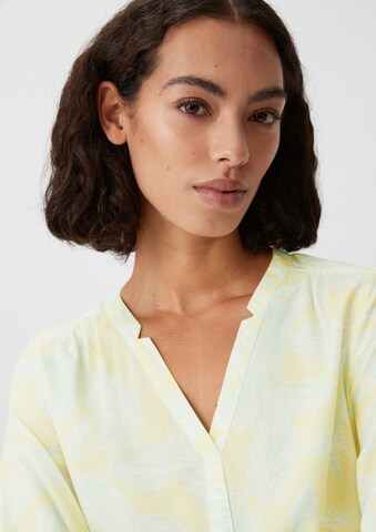 COMMA Bluse in Gelb