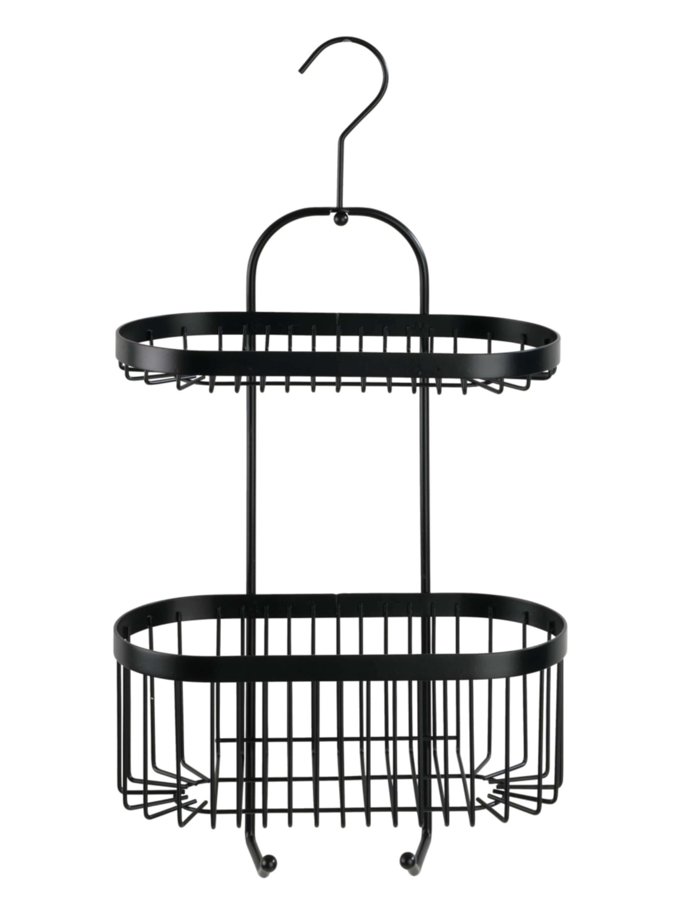 Wenko Shower Accessories 'Classic Plus' in Black: front