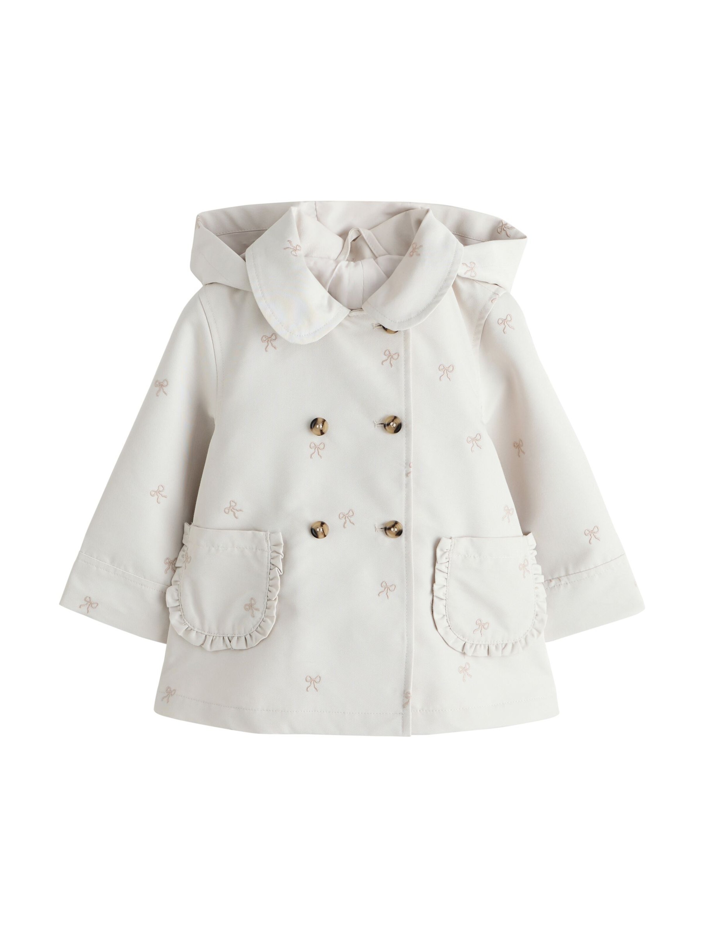 Next Mantel in Weiß: Vorderseite