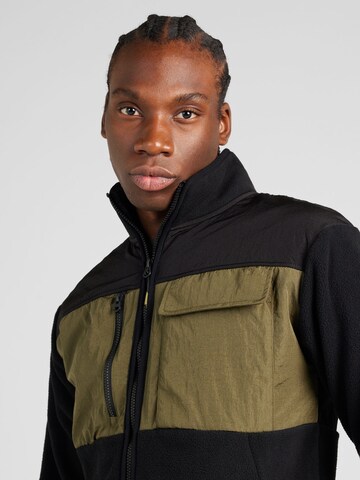 JACK & JONES Sweatjacka 'LANDSCAPE' i svart