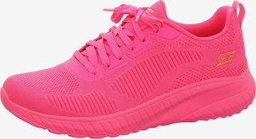SKECHERS Sneakers 'BOBS SQUAD CHAOS-COOL RYTHMS' in Pink
