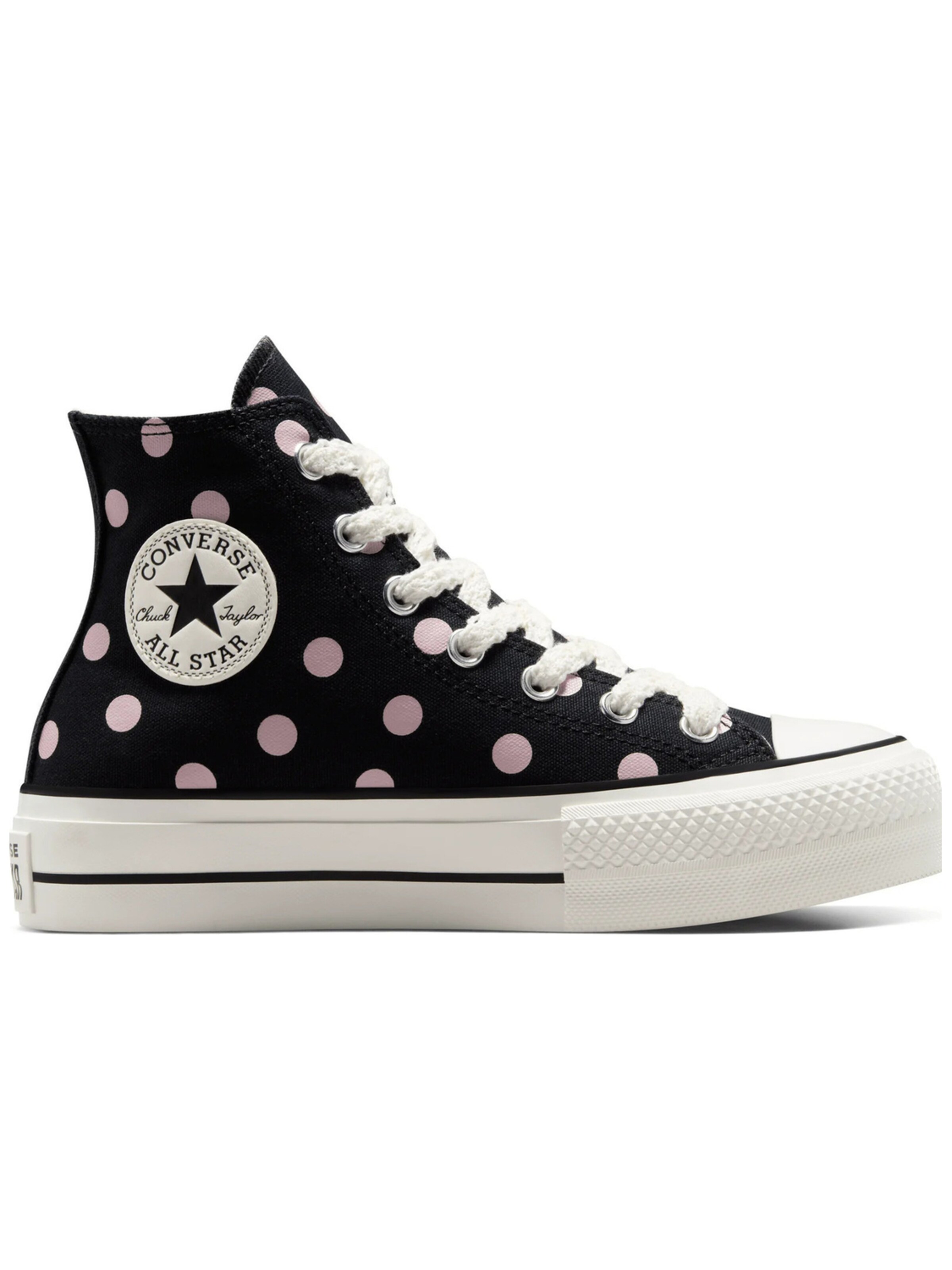 CONVERSE High-top trainers 'Chuck Taylor As Lift' in Black: front