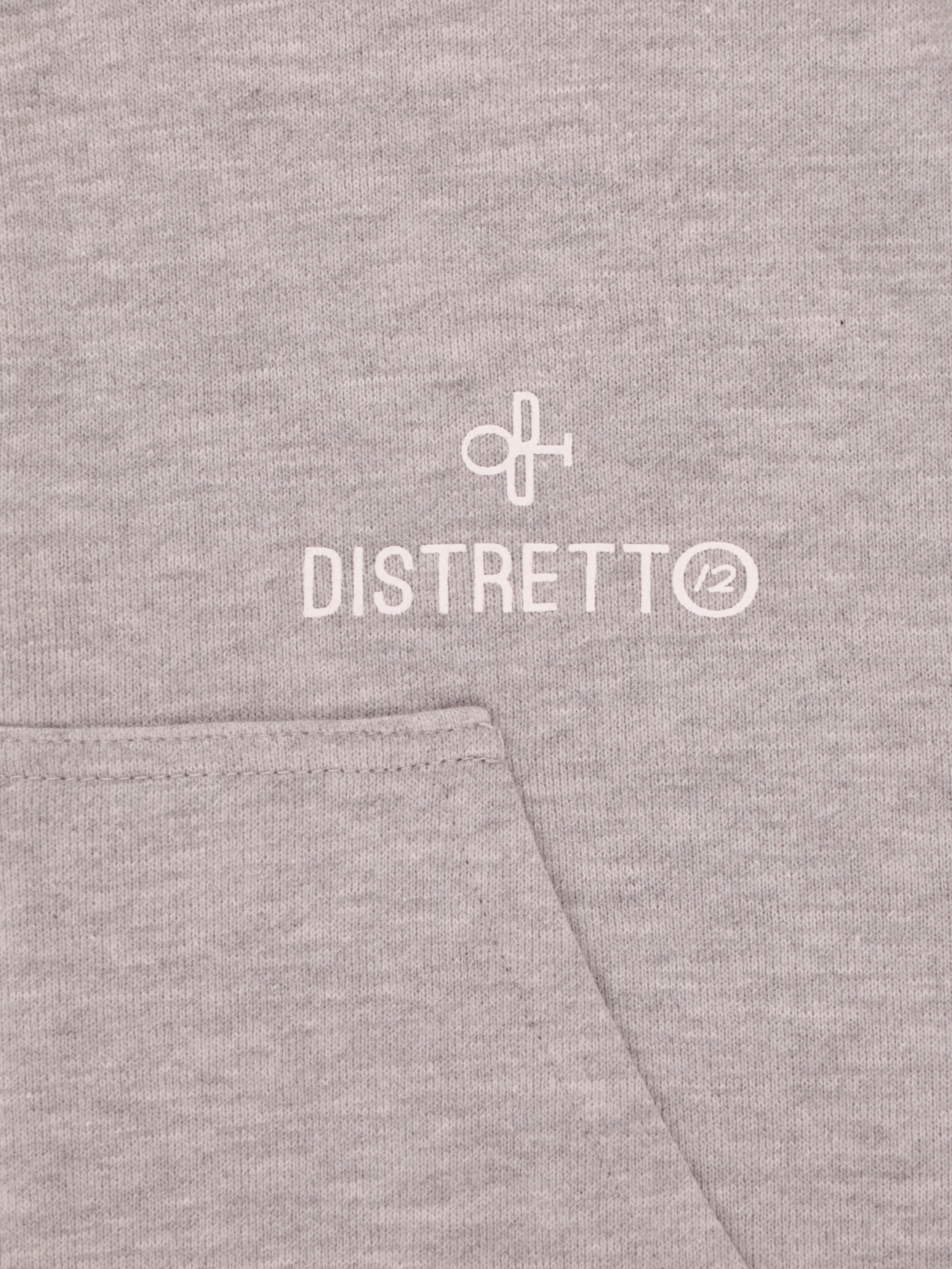 Distretto12 Sweatshirt 'LISBONA' in Grau