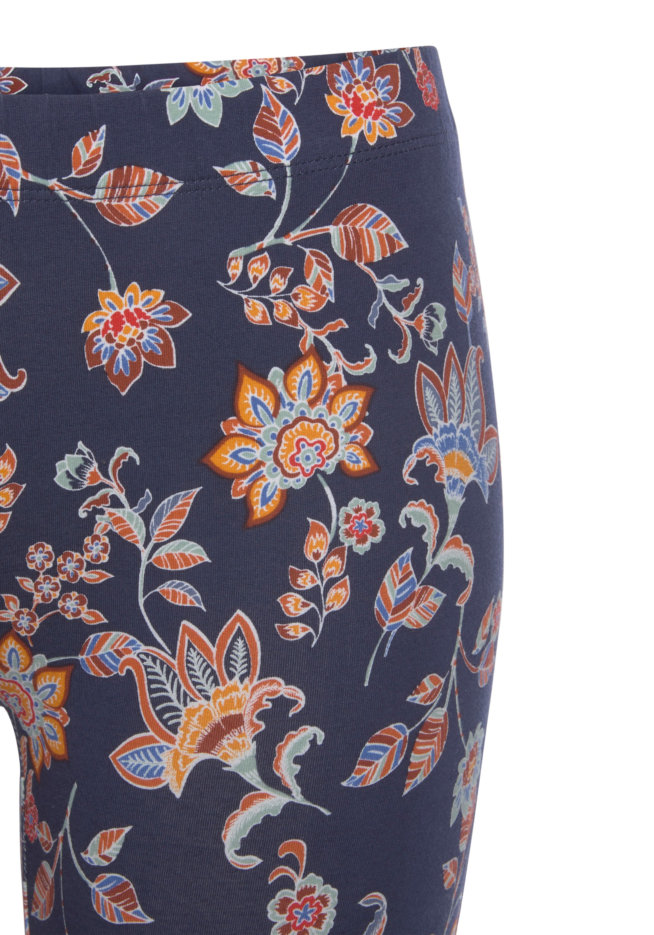 VIVANCE Úzky strih Nohavice - Modrá