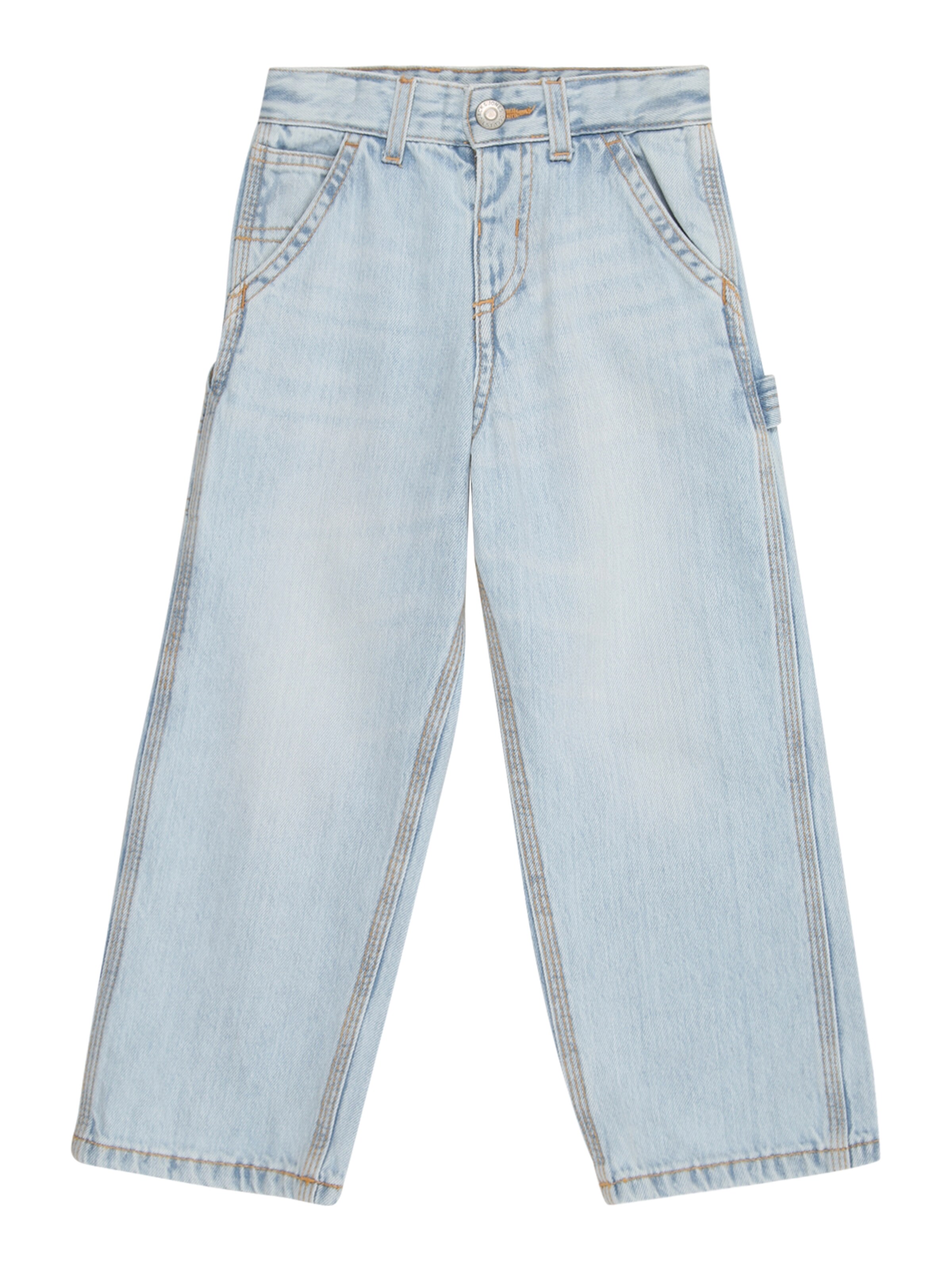 Loosefit Jean 'JJIALEX JJICARPENTER' JACK & JONES MINI en bleu : devant