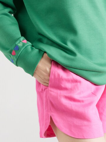 Key Largo - Sweatshirt 'CHERIE' em verde