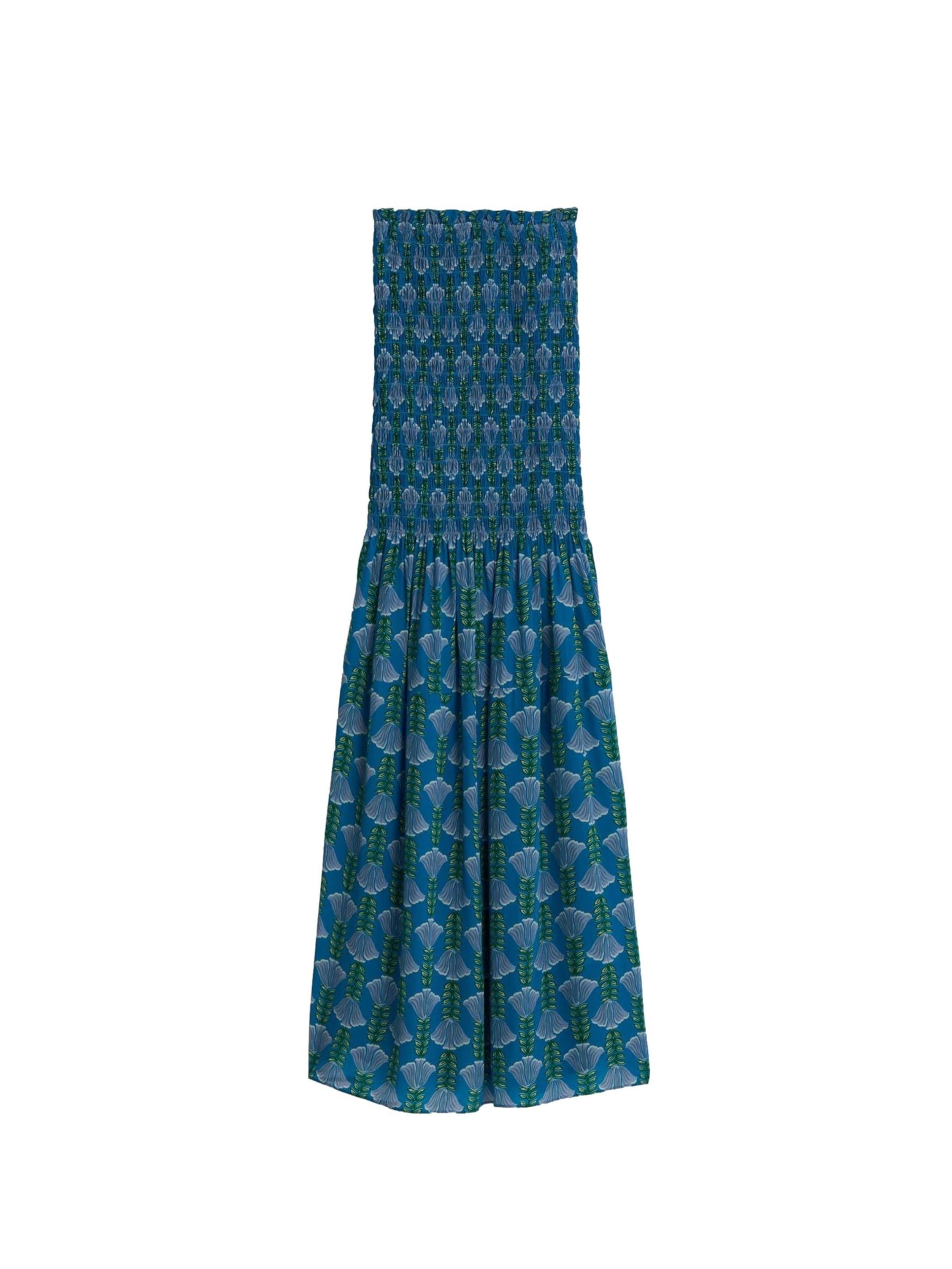 Robe Bhoem en bleu : devant