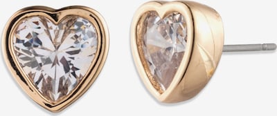 Lauren Ralph Lauren Korvakoru 'HEART' värissä kulta / läpinäkyvä, Tuotenäkymä