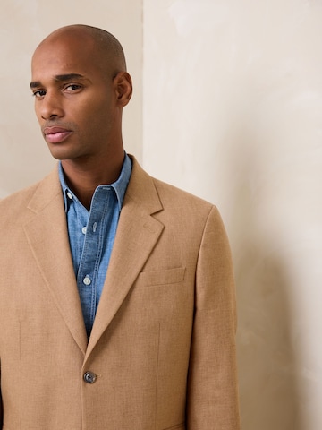 Next Regular fit Business blazer in Brown