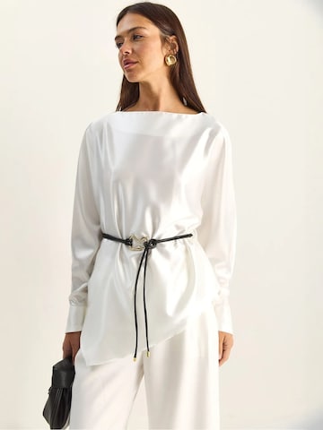 Chemisier Bianco Lucci en blanc