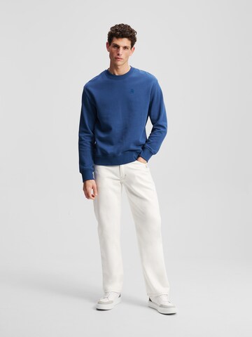 Sweat-shirt 'Kameo' Karl Lagerfeld en bleu