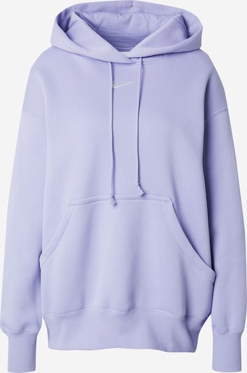 Nike Sportswear Sweatshirt 'Phoenix Fleece' i lilla / hvid, Produktvisning