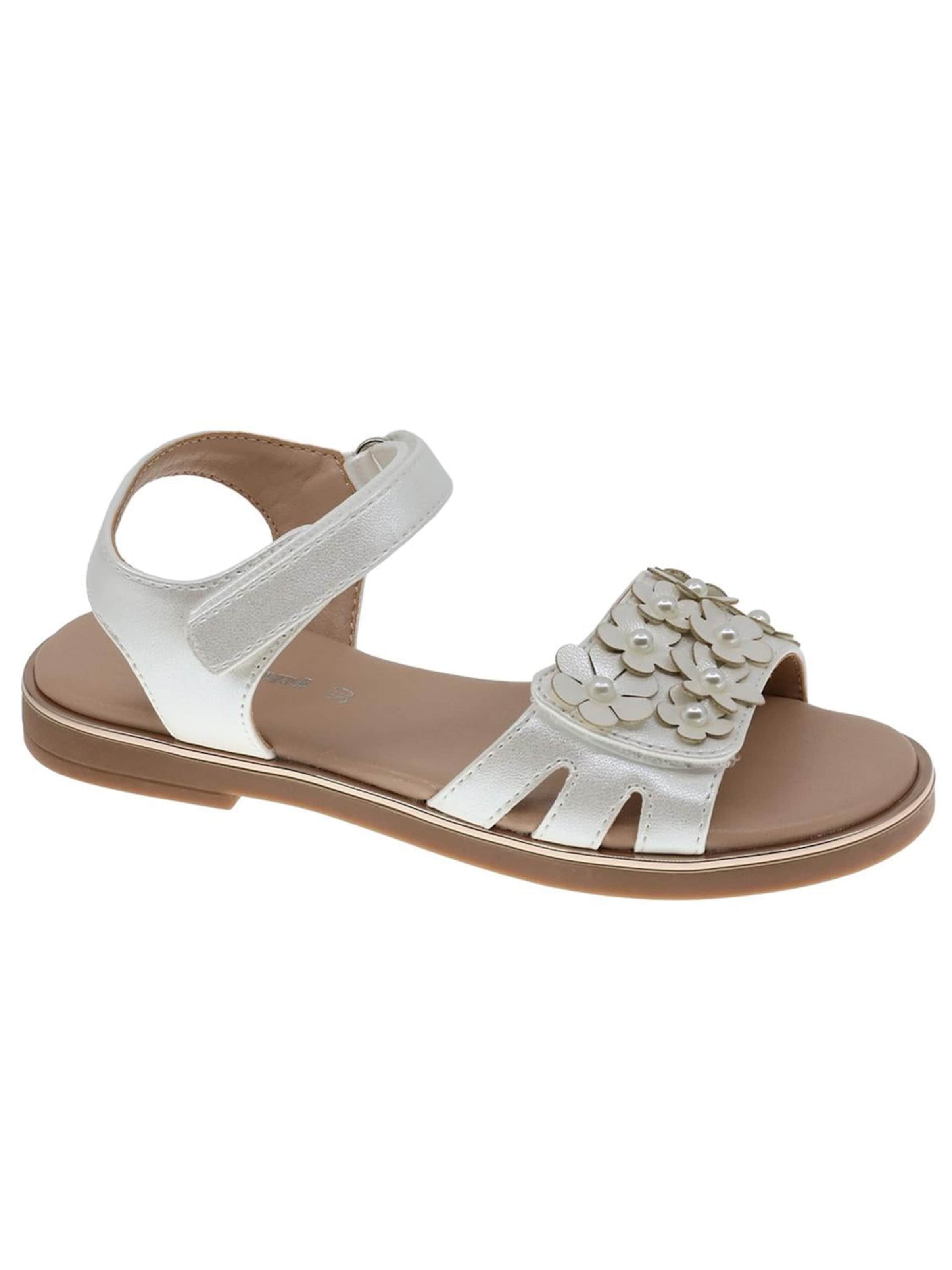 Beppi Sandals 'Casual Sandal' in White: front