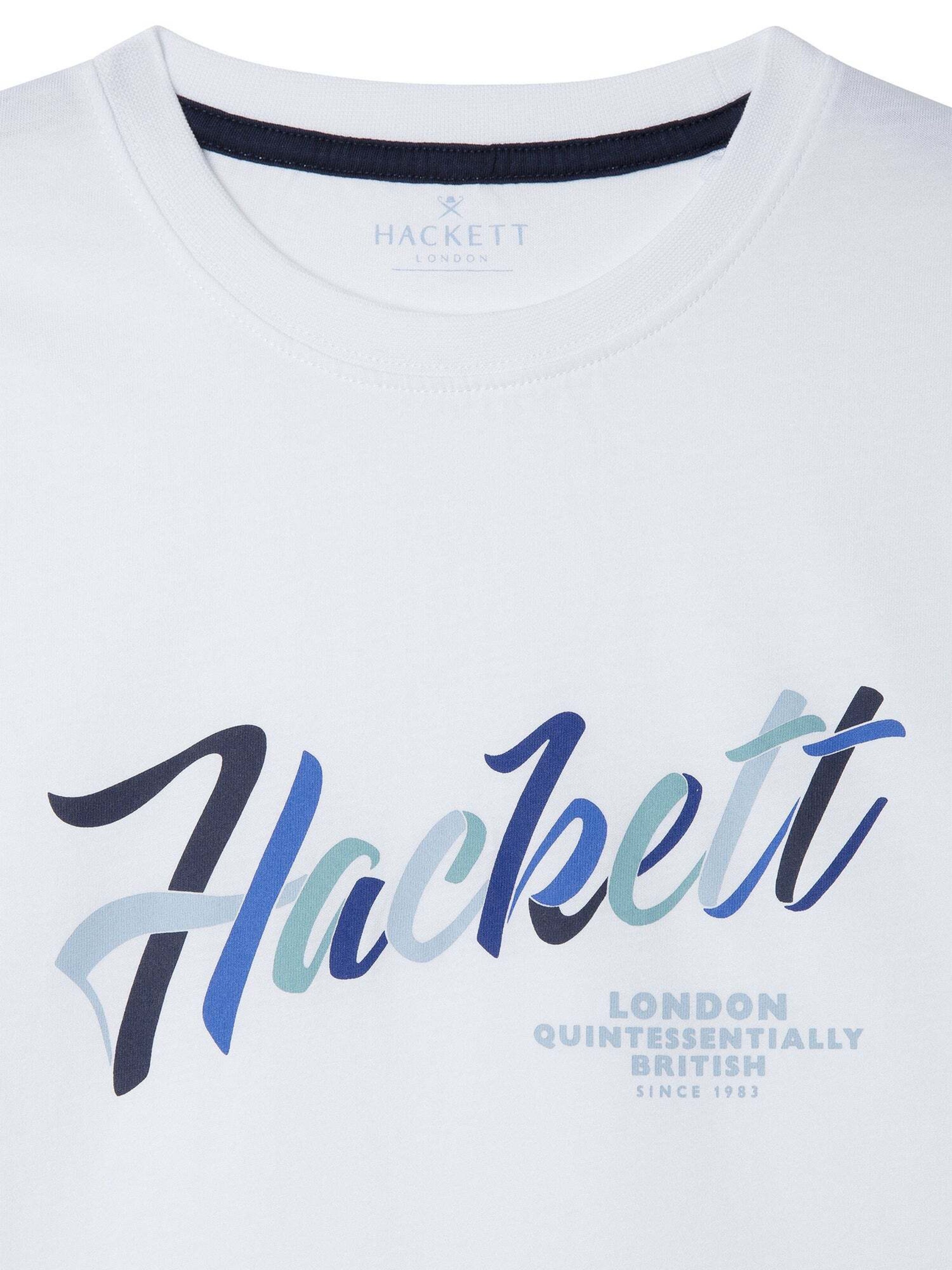 T-Shirt Hackett London en blanc