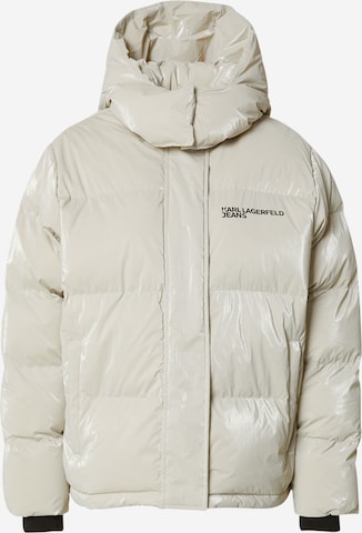 KARL LAGERFELD JEANS Jacke in Grau: Vorderseite