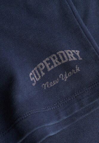 Regular Pantalon de sport Superdry & Co en bleu