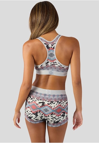 Bustino Reggiseno 'Cowboy Serape' di PSD in grigio