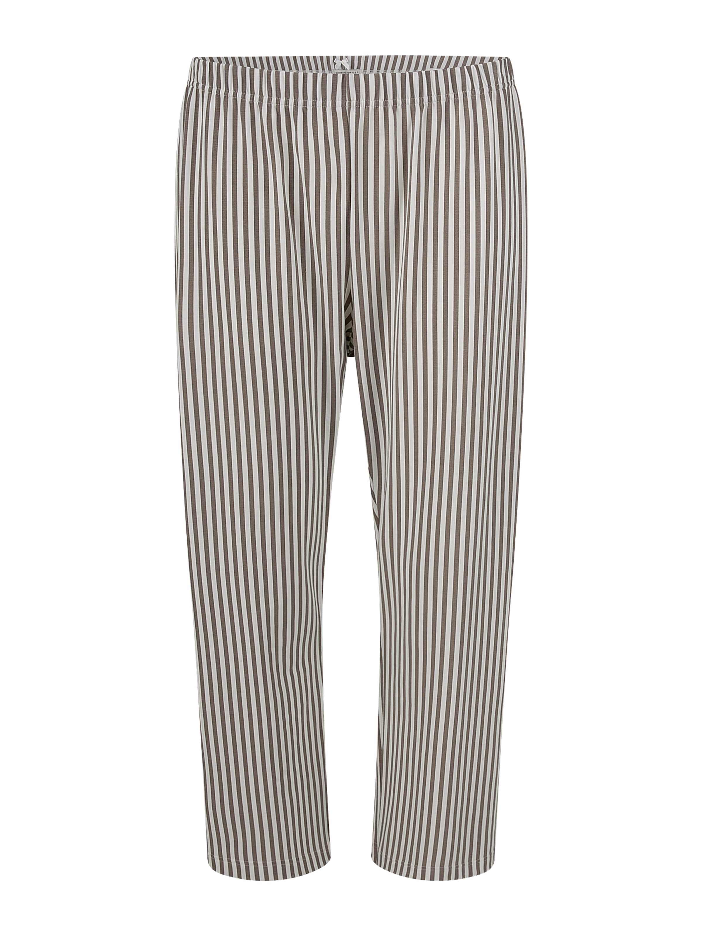 Sanetta Schlafhose in braun / weiß, Produktansicht