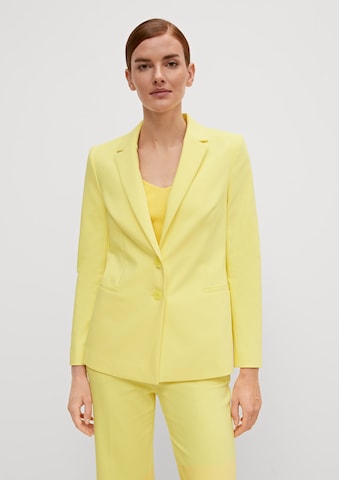 COMMA Blazer in Yellow: front