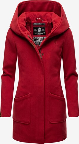 MARIKOO Between-seasons coat 'Maikoo' in Red: front