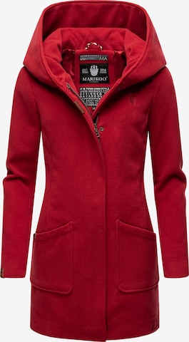 MARIKOO Between-Seasons Coat 'Maikoo' in Red: front