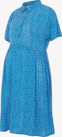 MAMALICIOUSKošulja haljina 'Mercy Lia' - plava boja: prednji dio