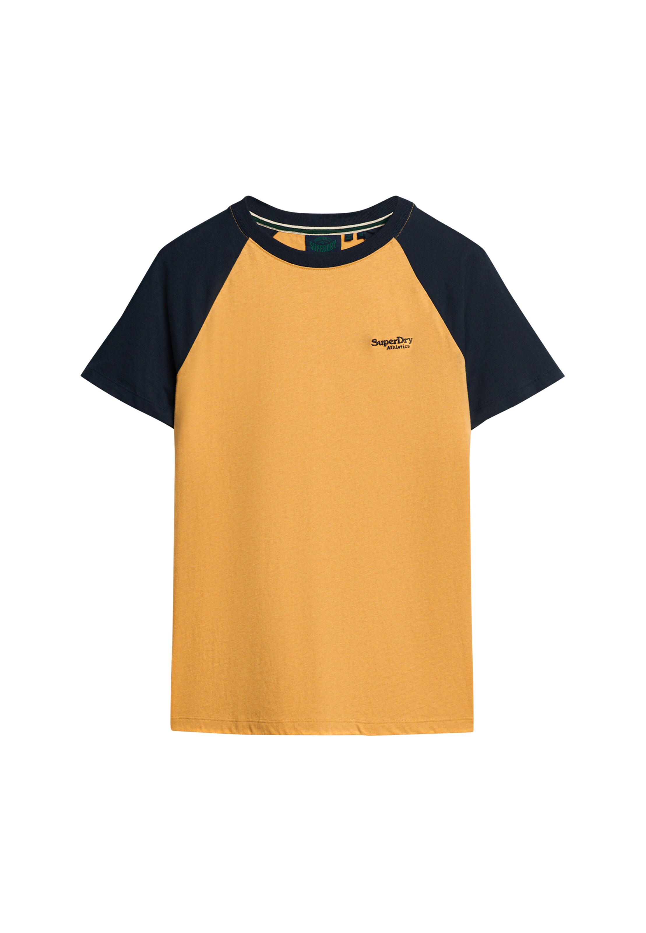 T-Shirt Superdry en jaune : devant
