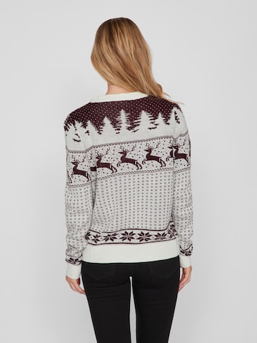 VILA Sweater 'Comet' in White