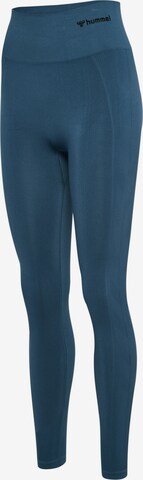 Hummel Skinny Sportbroek 'Tif' in Blauw