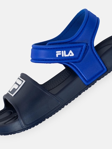 FILA Huisschoenen 'FILA FIORI CB sandal kids' in Blauw