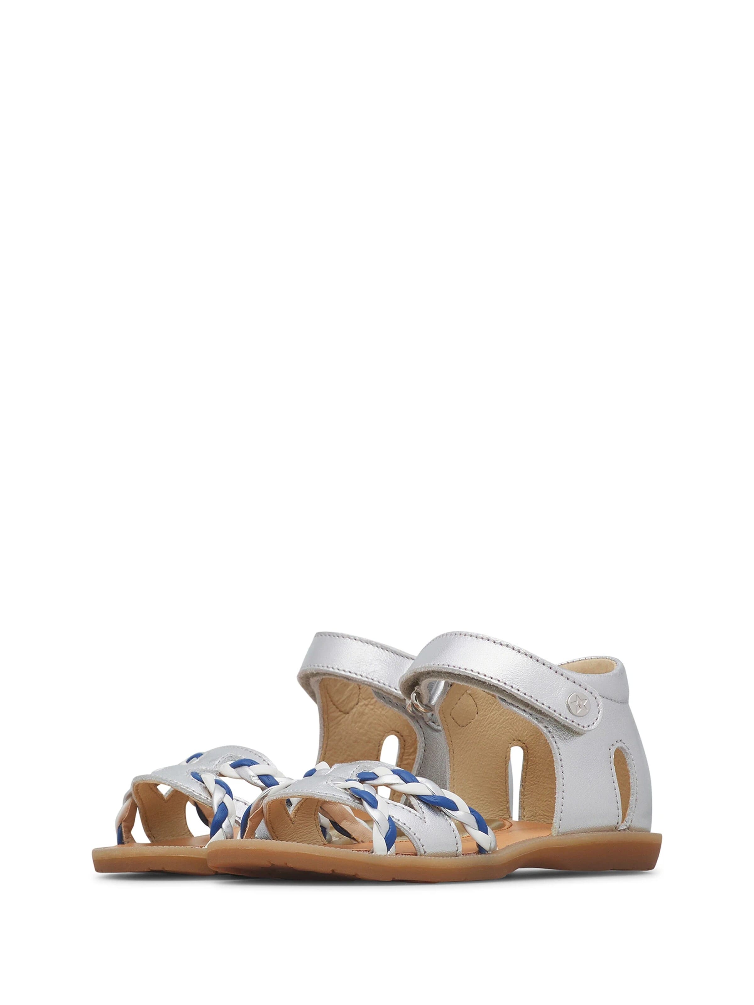 Sandales 'LUNET' NATURINO en argent